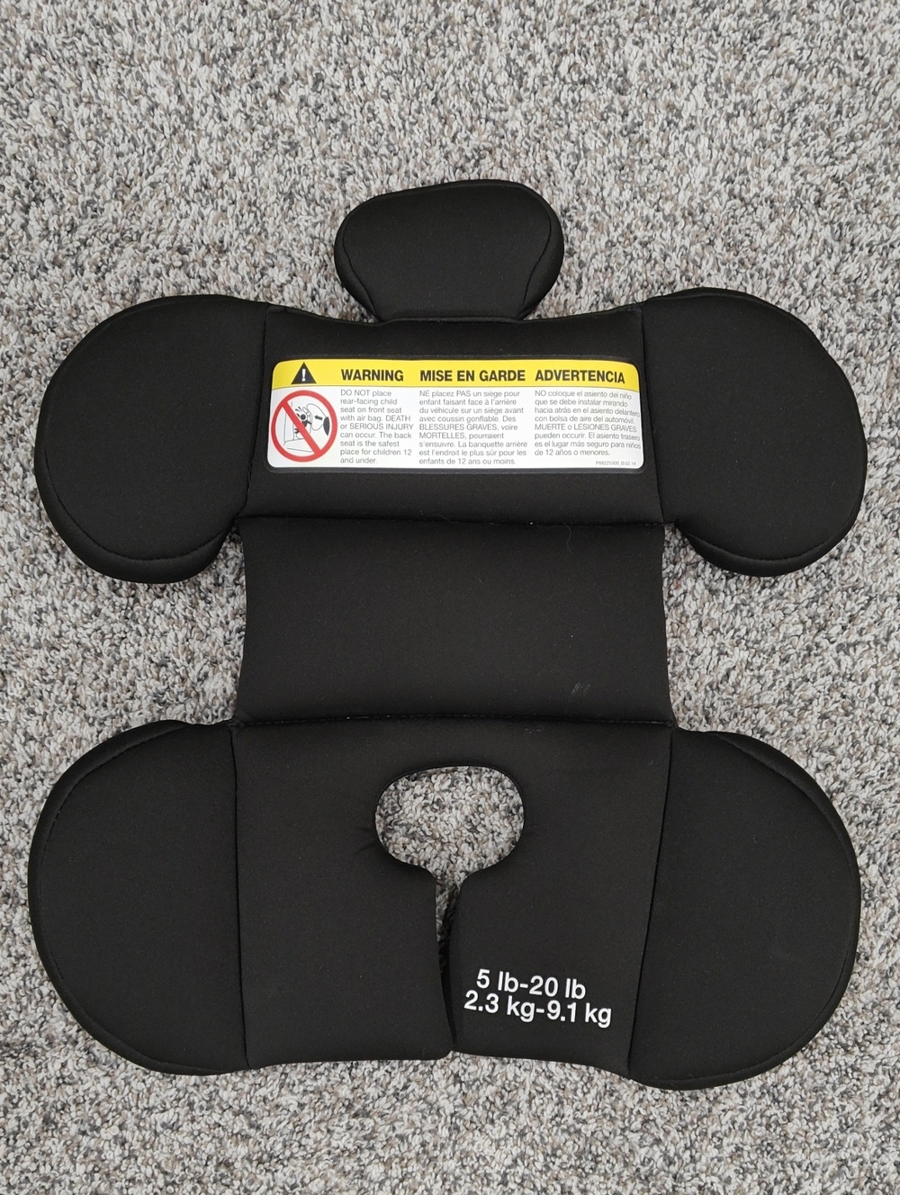 Britax One4Life Black Infant Head and Body Support Insert